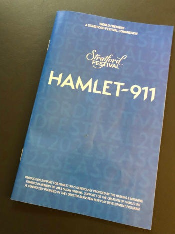 Hamlet-911 At The Stratford Festival – A Review