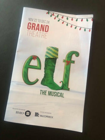 Elf The Musical At The Grand Theatre – A Review