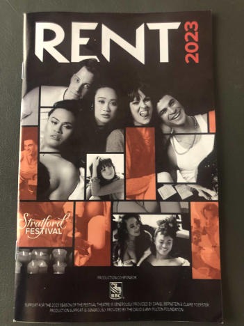 Rent At The Stratford Festival – A Review