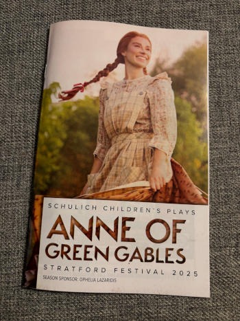 Anne of Green Gables At The Stratford Festival – A Review