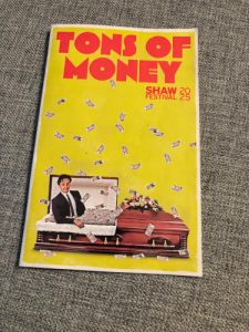 tons of money